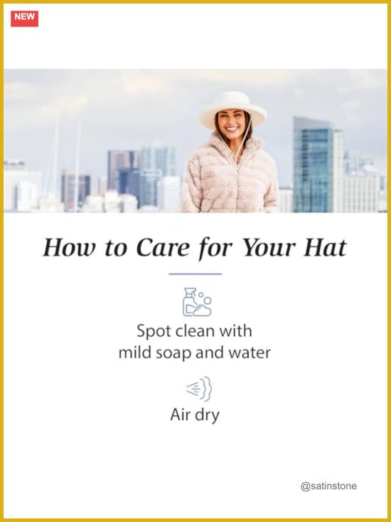 UPF 50+ Wide Brim Sun Hat Packable Adjustable main image 6